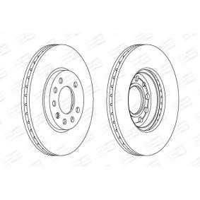 Bremsscheibe für OPEL von CHAMPION