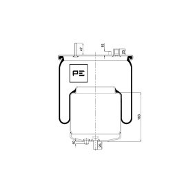 Acquista Soffietto, Sospensione pneumatica da PETERS ENNEPETAL 084.402-73A a buon mercato per soli 111,97 €