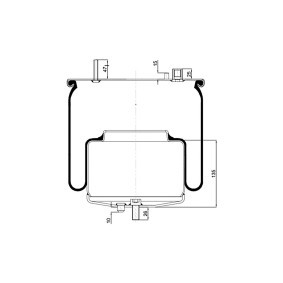 Acquista Soffietto, Sospensione pneumatica da PETERS ENNEPETAL 084.413-73A a buon mercato per soli 134,51 €