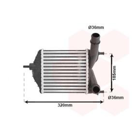 Kjøp Intercooler av VAN WEZEL 17004280 til den lave prisen 1404,20 NOK