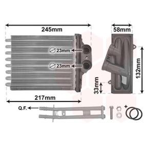 Acquista Scambiatore calore per riscaldamento abitacolo da VAN WEZEL 17006350 a buon mercato per soli 37,60 €