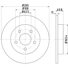 Bremsscheibe MDC1642C von MINTEX günstig für 36,01 € online kaufen