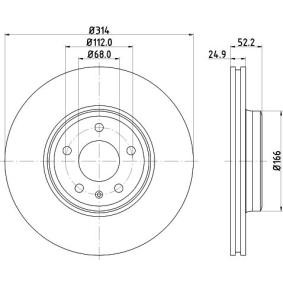 Bremsscheibe MDC2200C von MINTEX günstig für 70,80 € online kaufen