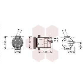 Compre Compressor, ar condicionado da VAN WEZEL 1700K086 a um preço baixo por 687,73 €