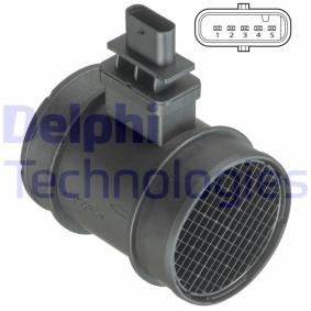 Köp Luftmassemätare av DELPHI AF10393-12B1 till det låga priset 1044,07 kr