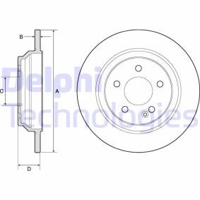Comprar Disco de freno de DELPHI BG4811C a bajo precio de 44,11 €