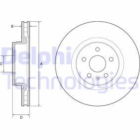 Acquista Disco freno da DELPHI BG9220C a buon mercato per soli 108,77 €