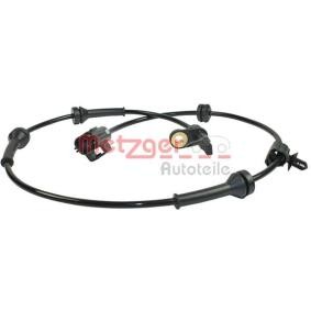Acquista Sensore ABS da METZGER 0900833 a buon mercato per soli 29,00 €