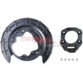 Compre Chapa deflectora, disco de travão da METZGER 6115121 a um preço baixo por 45,18 €