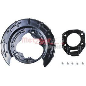 Compre Chapa deflectora, disco de travão da METZGER 6115122 a um preço baixo por 50,25 €