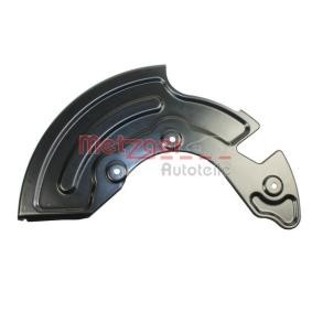 Acquista Lamiera paraspruzzi disco freno da METZGER 6115125 a buon mercato per soli 14,59 €
