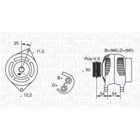 Kjøp Dynamo av MAGNETI MARELLI 063731223010 til den lave prisen 2470,25 NOK
