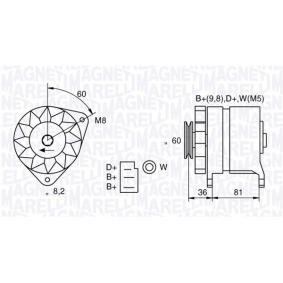 Lichtmaschine von MAGNETI MARELLI