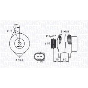 Lichtmaschine 063731700010 für UAZ