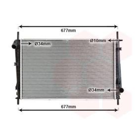 Achetez des Radiateur du moteur VAN WEZEL 18002336 à prix pour 71,28 €