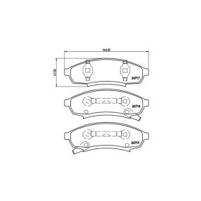 Compre Pastilhas de travão da MAGNETI MARELLI 363700407003 a um preço baixo por 115,00 €