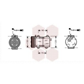 Acquista Compressore aria condizionata da VAN WEZEL 1800K280 a buon mercato per soli 314,76 €