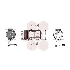 Klimakompressor 1800K288 für MAZDA