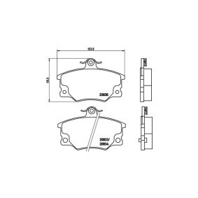 Acquista Kit pastiglie freni da MAGNETI MARELLI 363700423017 a buon mercato per soli 45,38 €