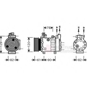 Acquista Compressore aria condizionata da VAN WEZEL 1800K363 a buon mercato per soli 763,38 €