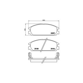 Acquista Kit pastiglie freni da MAGNETI MARELLI 363700428010 a buon mercato per soli 79,94 €