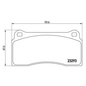 Bremsbeläge von MAGNETI MARELLI 363700436018