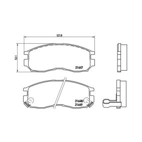 Köp Bromsbelägg av MAGNETI MARELLI 363700454014 till det låga priset 564,57 kr