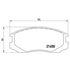 Köp Bromsbelägg av MAGNETI MARELLI 363700454015 till det låga priset 570,58 kr
