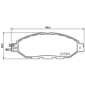Acquista Kit pastiglie freni da MAGNETI MARELLI 363700456103 a buon mercato per soli 102,22 €