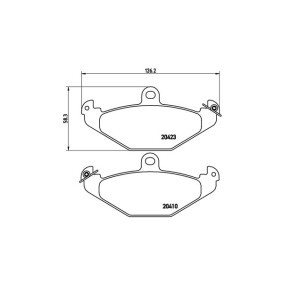 Acquista Kit pastiglie freni da MAGNETI MARELLI 363700459026 a buon mercato per soli 180,23 €