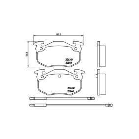Köp Bromsbelägg av MAGNETI MARELLI 363700461029 till det låga priset 459,24 kr