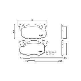 Compre Pastilhas de travão da MAGNETI MARELLI 363700461044 a um preço baixo por 43,78 €