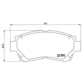 Bremsbeläge von MAGNETI MARELLI