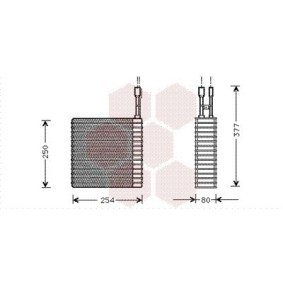Verdampfer, Klimaanlage 2100V030