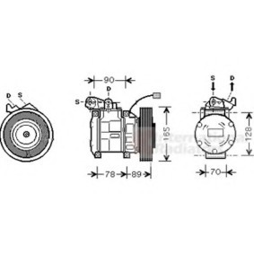 Acquista Compressore aria condizionata da VAN WEZEL 2500K196 a buon mercato per soli 617,89 €