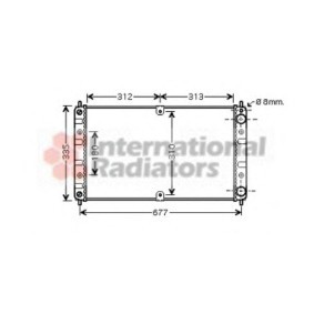 Acquista Radiatore motore da VAN WEZEL 26002017 a buon mercato per soli 62,61 €