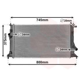 Acquista Radiatore motore da VAN WEZEL 27002183 a buon mercato per soli 85,15 €