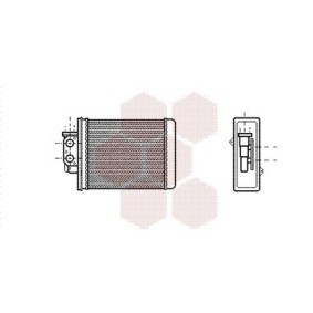 Comprar Radiador de calefacción de VAN WEZEL 27006067 a bajo precio de 412,34 €