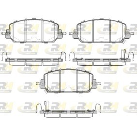 Bremsbeläge für HONDA von ROADHOUSE