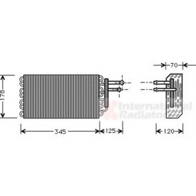 Verdampfer, Klimaanlage 3000V049