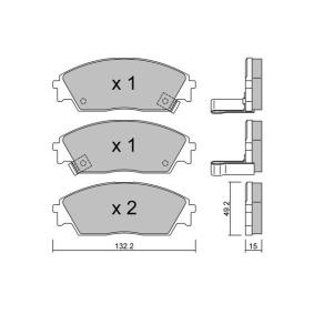 Acquista Kit pastiglie freni da AISIN BPHO-1907 a buon mercato per soli 38,86 €