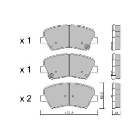 Acquista Kit pastiglie freni da AISIN BPHY-1006 a buon mercato per soli 46,46 €