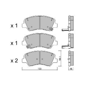 Acquista Kit pastiglie freni da AISIN BPHY-1011 a buon mercato per soli 44,33 €