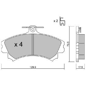 Acquista Kit pastiglie freni da AISIN BPMI-1003 a buon mercato per soli 37,31 €