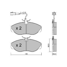 Acquista Kit pastiglie freni da AISIN BPPE-1021 a buon mercato per soli 56,26 €