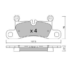 Acquista Kit pastiglie freni da AISIN BPVW-2011 a buon mercato per soli 71,08 €