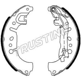 Achetez des Jeu de mâchoires de frein TRUSTING 034.127 à prix pour 81,75 €