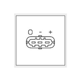 Ladedrucksensor für CHEVROLET von KAVO PARTS