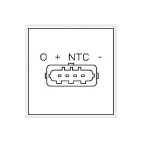 Ladedrucksensor von KAVO PARTS