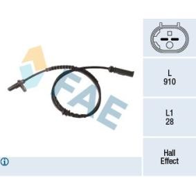 Kjøp Sensor, ABS av FAE 78336 til den lave prisen 502,06 NOK